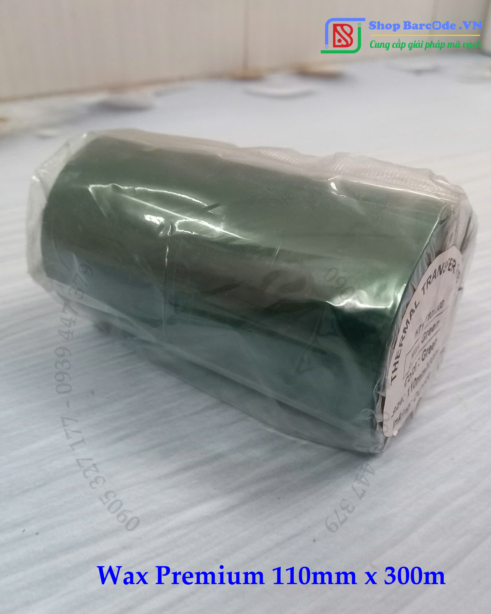 wax110x300green